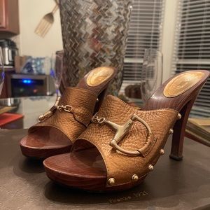 Women Platform Wooden Clog